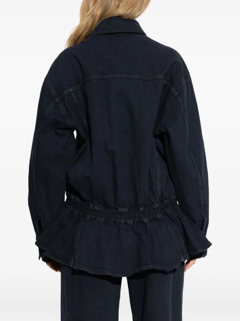 AGOLDE Rubik peplum jacket - Blue