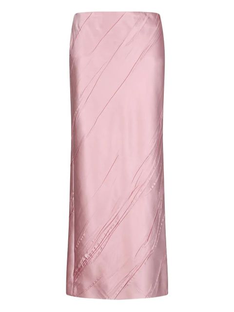 Sportmax satin maxi skirt - Pink - zdjęcie produktu nr 1