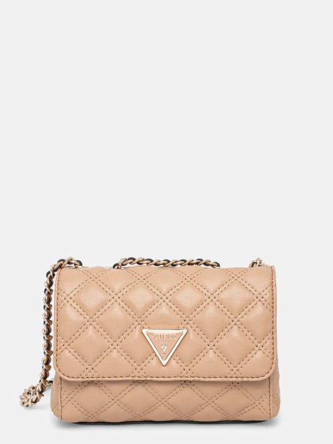 Guess torebka GIULLY kolor brązowy HWQG87 48740