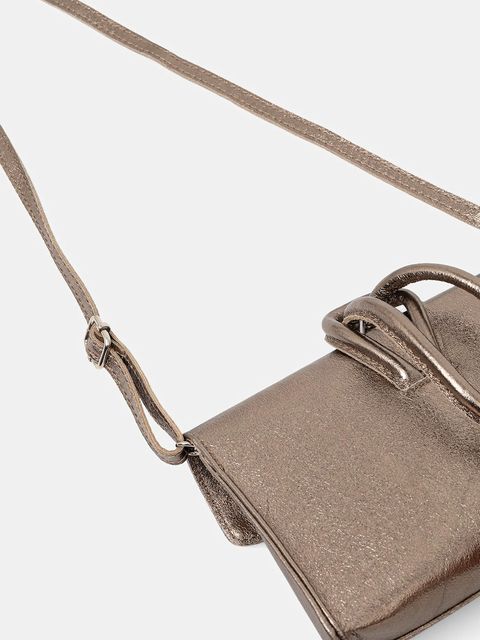 Answear.LAB kopertówka skórzana kolor pomarańczowy - zdjęcie produktu nr 2