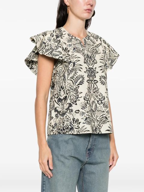 Ulla Johnson Severine blouse - Neutrals