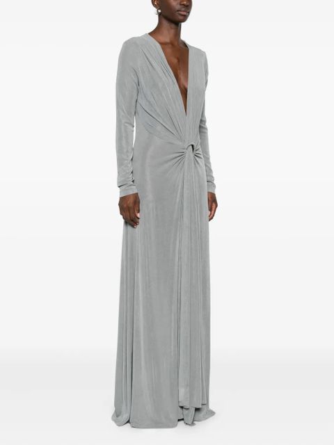 Eleh pleated maxi dress - Grey