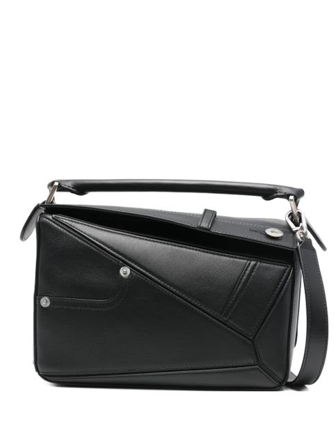 LOEWE Puzzle leather tote bag - Black - zdjęcie produktu nr 1