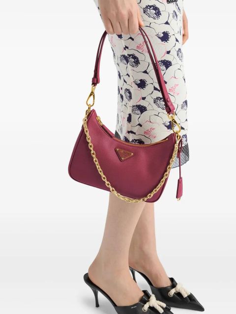 Prada Re-Edition leather mini bag - Pink