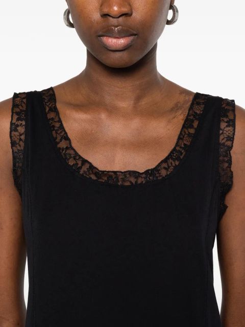 OUR LEGACY Dawn lace mini dress - Black