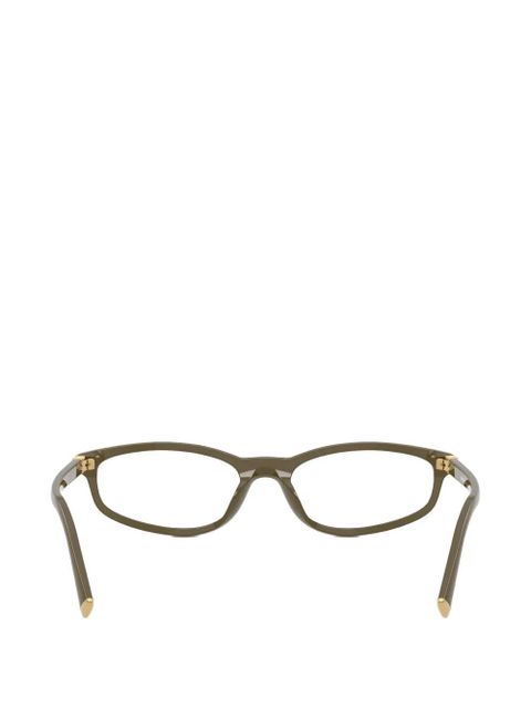Miu Miu Eyewear round-frame glasses - Green
