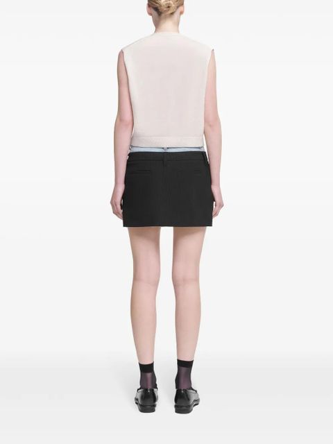 Simkhai Rilee mini skirt - Blue