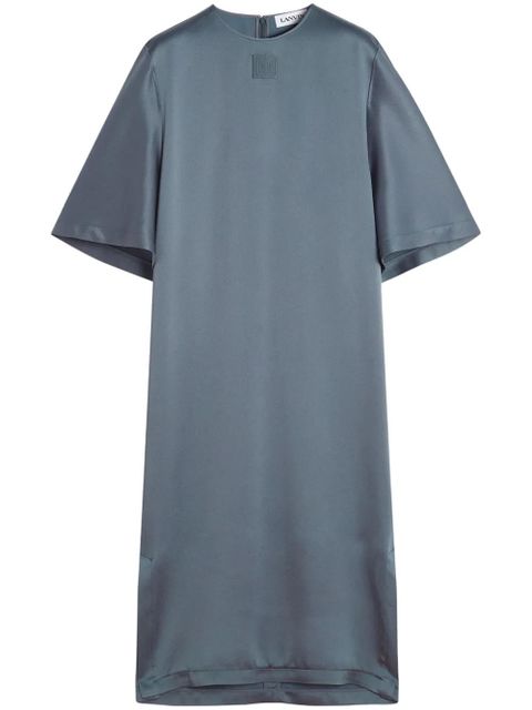 Lanvin satin dress - Grey - zdjęcie produktu nr 1