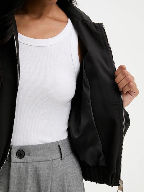 Answear.LAB kurtka kolor czarny przejściowa