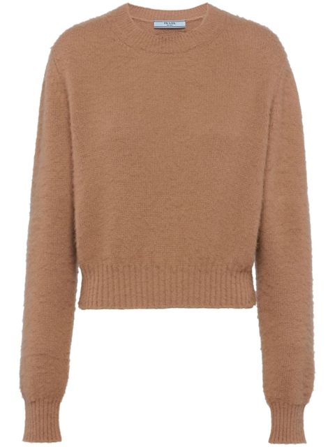 Prada crew-neck cashmere jumper - Neutrals - zdjęcie produktu nr 1