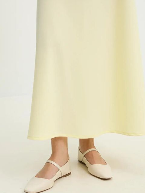 Answear.LAB baleriny skórzane kolor beżowy - zdjęcie produktu nr 2