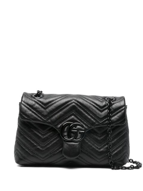 Gucci GG Marmomt shoulder bag - Black - zdjęcie produktu nr 1