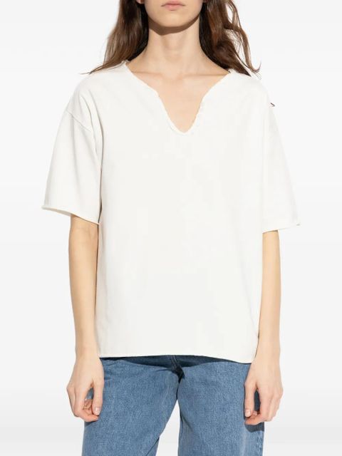 Zadig&Voltaire Meg V-neck T-shirt - White - zdjęcie produktu nr 1