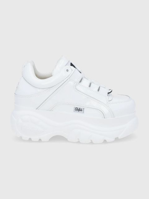 Buffalo Buty skórzane 1339-14 2.0 1533233 kolor biały na platformie - zdjęcie produktu nr 1