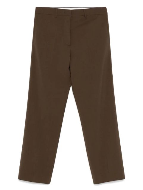 Miu Miu wool-blend straight-leg trousers - Brown - zdjęcie produktu nr 1