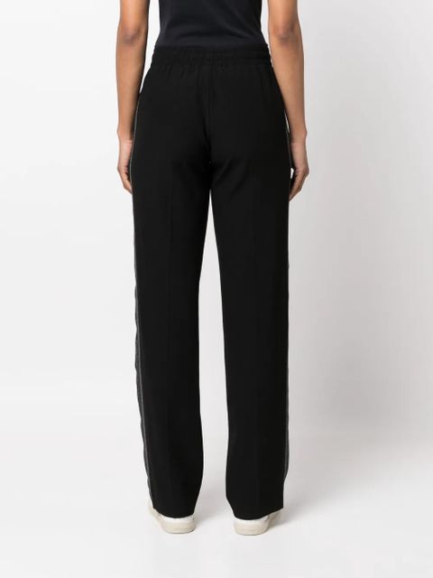 Zadig&Voltaire side-stripe drawstring trousers - Black