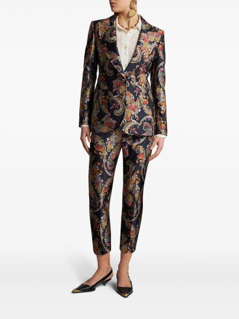 ETRO silk jacquard shirt - White