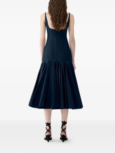 Jacquemus Agave pleated dress - Blue