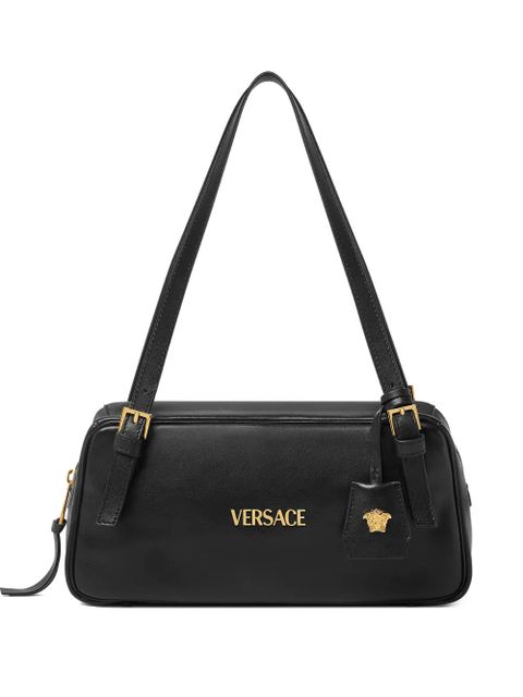 Versace logo-plaque shoulder bag - Black - zdjęcie produktu nr 1