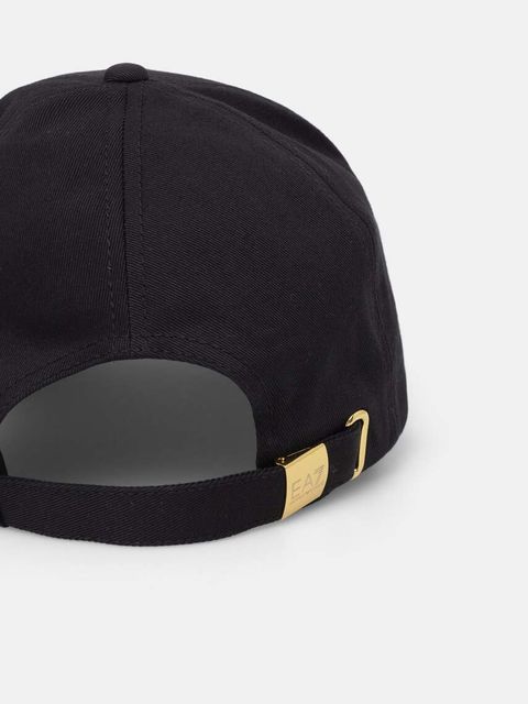 EA7 Emporio Armani czapka z daszkiem bawełniana - zdjęcie produktu nr 2