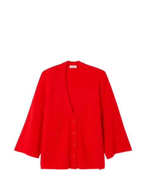 American Vintage V-neck cardigan - Red - zdjęcie produktu nr 2