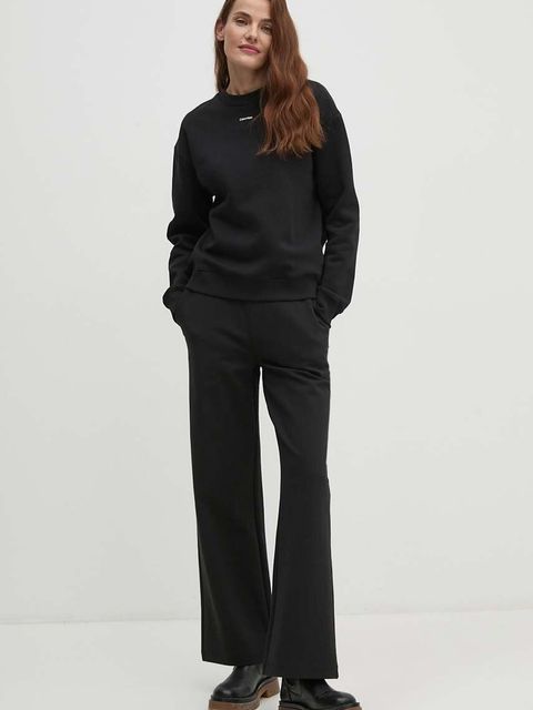 Calvin Klein Jeans spodnie dresowe kolor czarny gładkie J20J224610