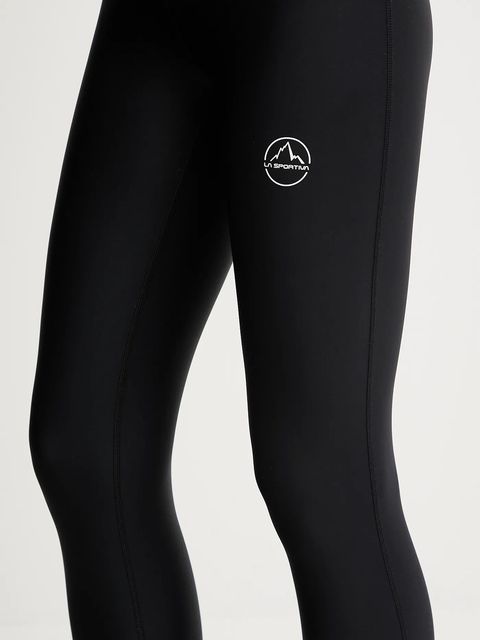 LA Sportiva legginsy treningowe Aerial damskie kolor czarny gładkie ZACG008