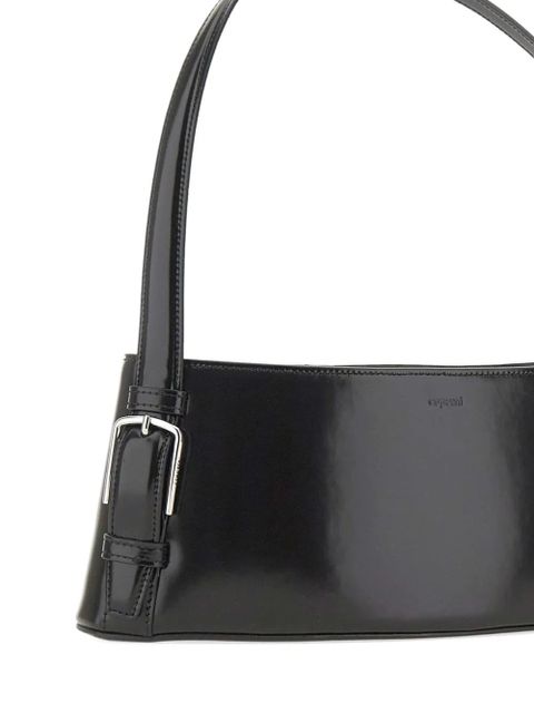 Coperni Ergonomic leather shoulder bag - Black