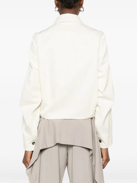 LOEWE button-fastening jacket - Neutrals
