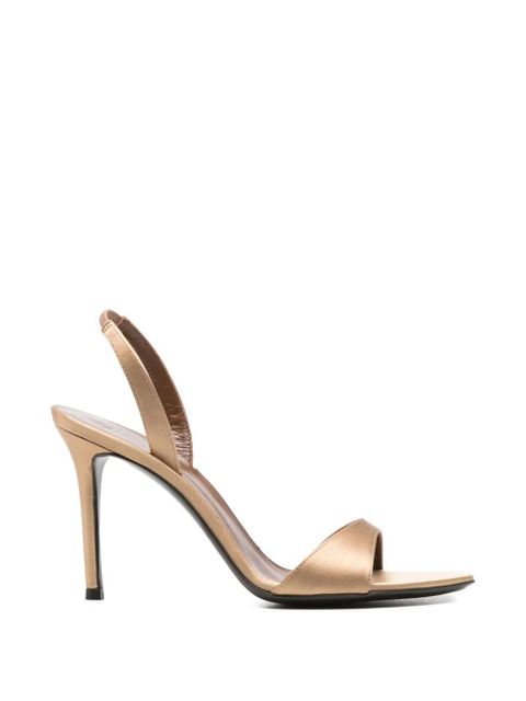 Giuseppe Zanotti Lilibeth slingback sandals - Gold - zdjęcie produktu nr 1