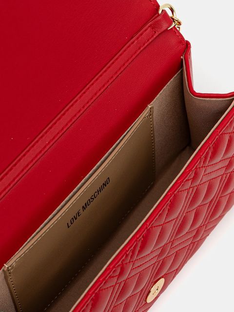 Love Moschino torebka kolor czerwony JC4079PP0NLA0500