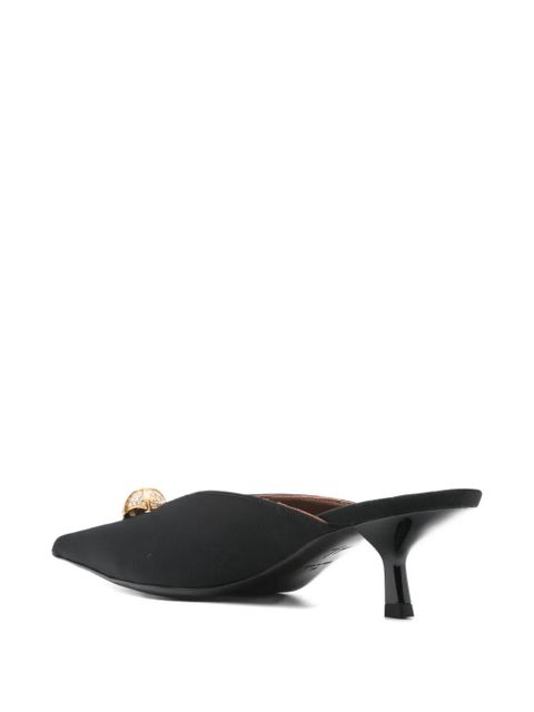 Giuseppe Zanotti Raquel heeled mules - Black - zdjęcie produktu nr 2