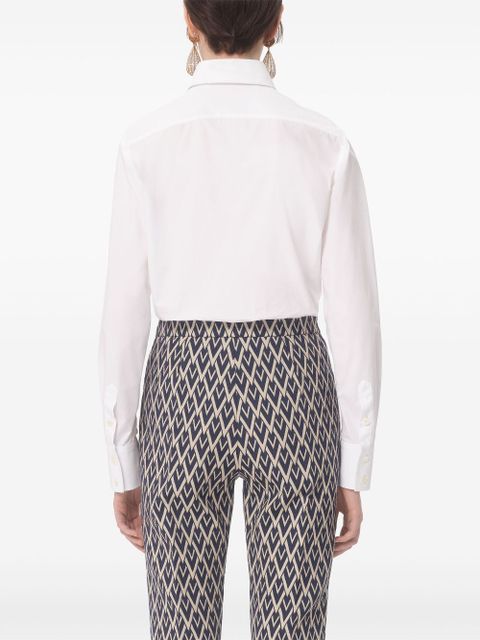 Valentino Garavani cotton poplin shirt - White