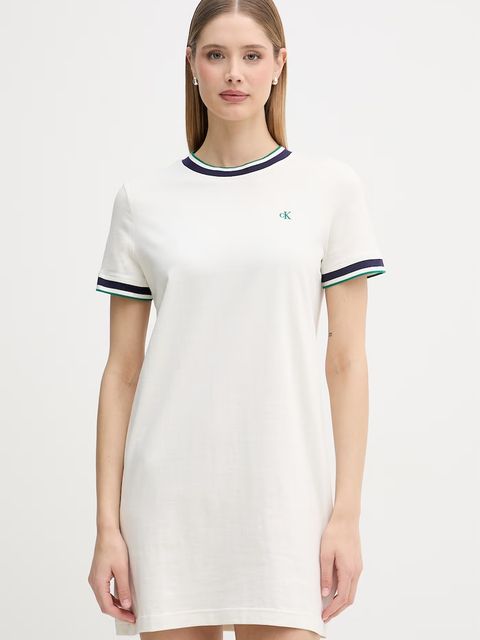 Calvin Klein Jeans sukienka bawełniana - zdjęcie produktu nr 2