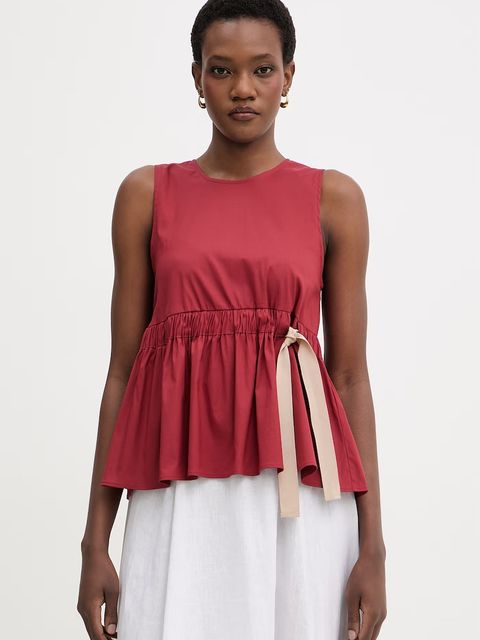 iBlues bluzka na ramiączkach damska z bawełną ASSENZI - zdjęcie produktu nr 1