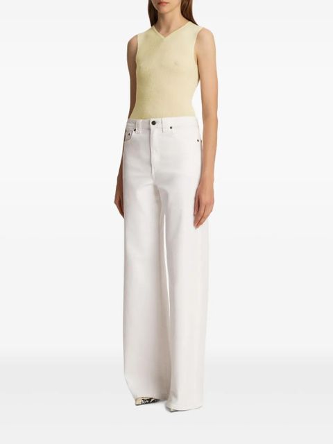 KHAITE Renato top - Yellow - zdjęcie produktu nr 2