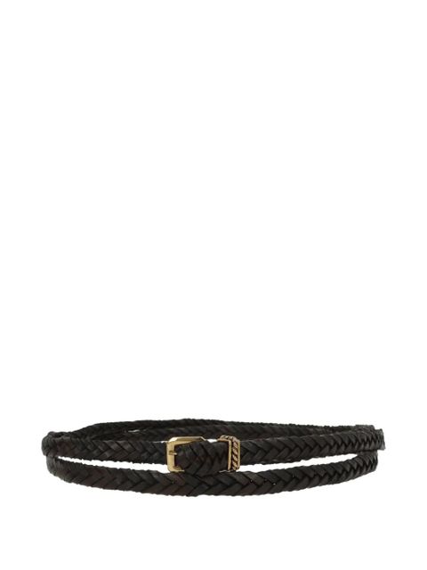 ETRO braided buckled belt - Brown - zdjęcie produktu nr 1
