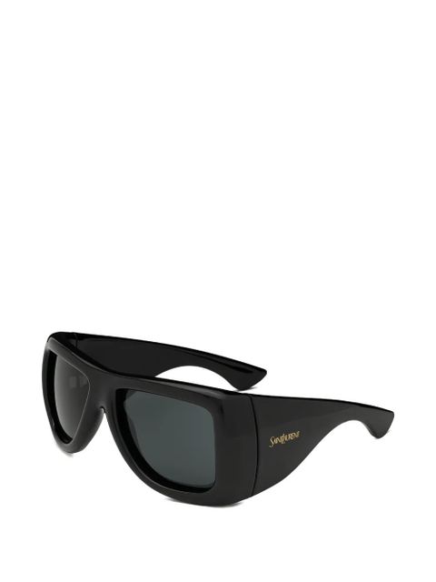 Saint Laurent SL 902 geometic frame sunglasses - Black - zdjęcie produktu nr 2
