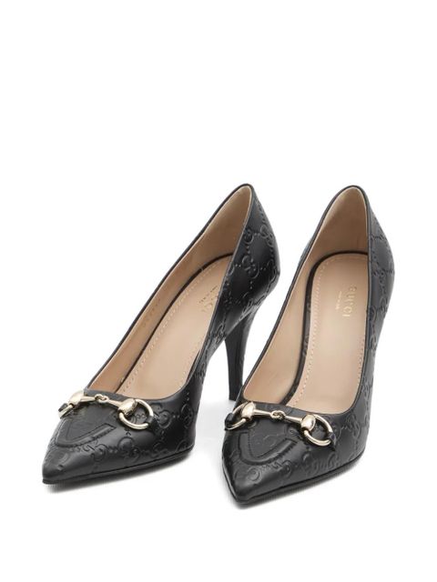 Gucci Horsebit leather pumps - Black - zdjęcie produktu nr 2