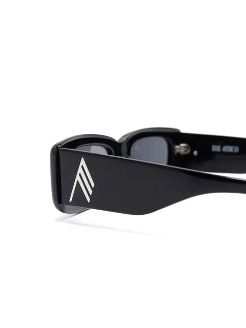 The Attico x Linda Farrow Mini Marfa sunglasses - Black