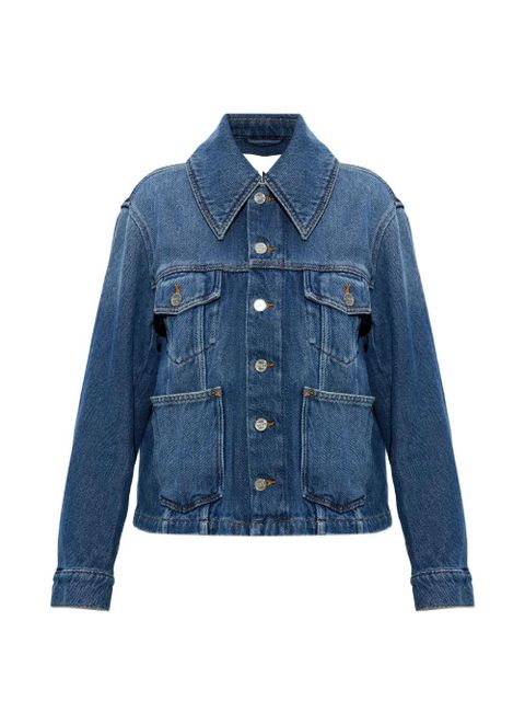 GANNI pocket denim jacket - Blue - zdjęcie produktu nr 1