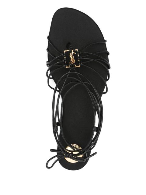 Saint Laurent Babylone sandals - Black