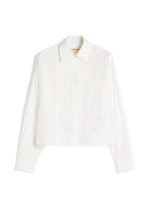 Weekend Max Mara pleated shirt - White - zdjęcie produktu nr 1