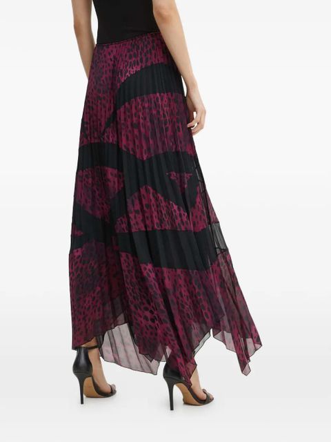 PINKO pleated maxi skirt - Purple
