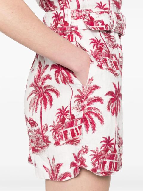 MC2 Saint Barth printed playsuit - Red - zdjęcie produktu nr 2