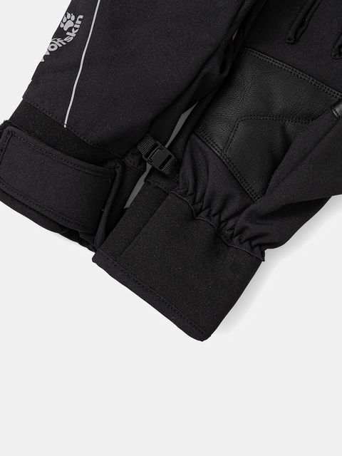 Jack Wolfskin rękawiczki REFL kolor czarny A65231 - zdjęcie produktu nr 2