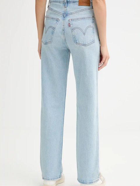 Levi's jeansy RIBCAGE FULL LENGTH damskie high waist 79078.0045