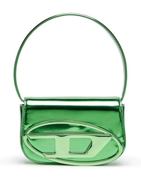 Diesel 1DR leather shoulder bag - Green - zdjęcie produktu nr 1