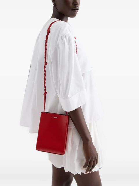 Jil Sander small Tangle knotted-strap cross body bag - Red - zdjęcie produktu nr 2