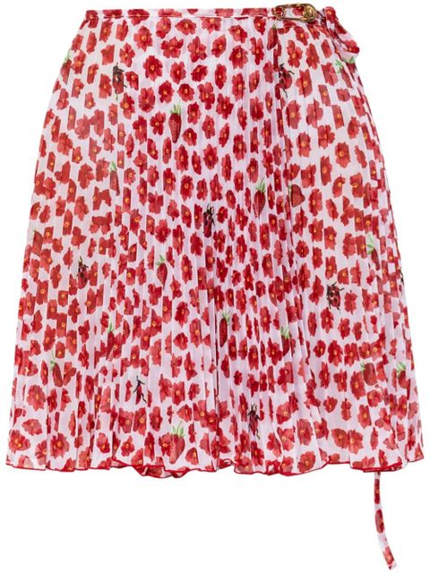 Versace floral-motif pareo - White - zdjęcie produktu nr 1